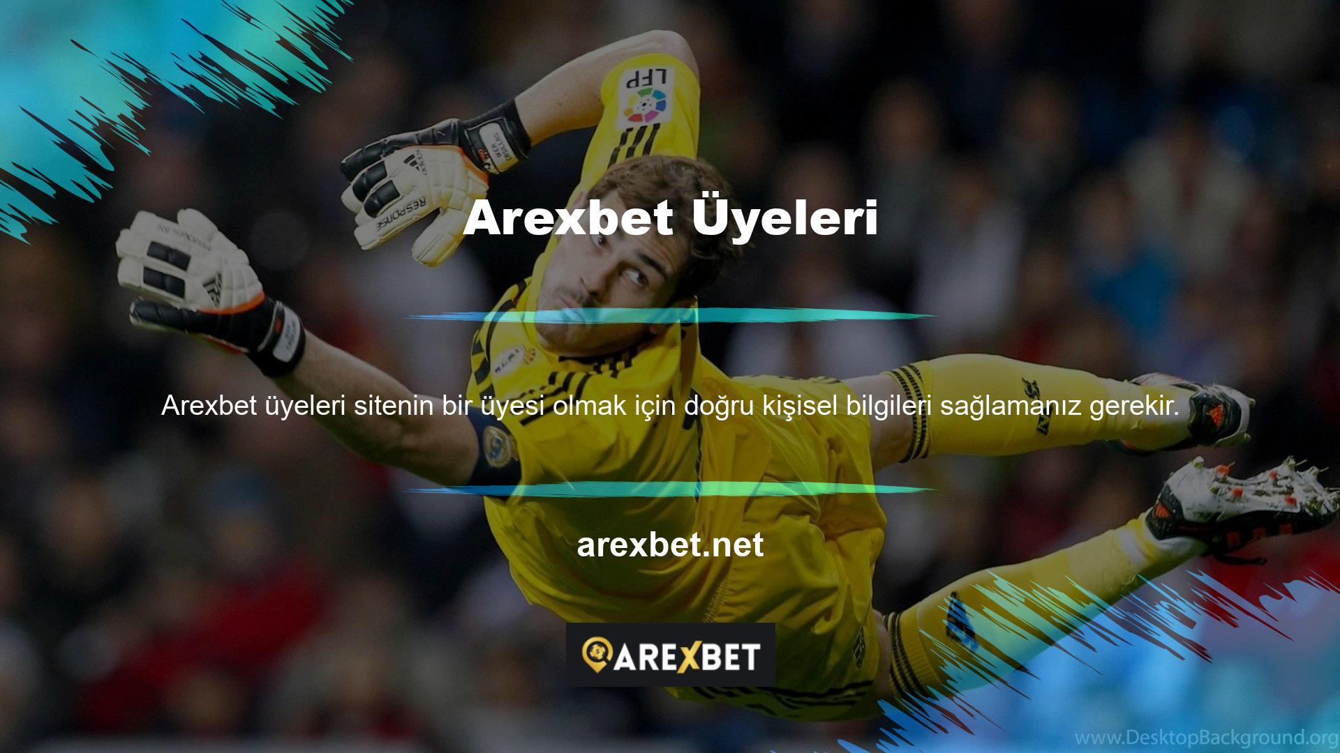 18 yaş ve üstü olan tüm bireyler, bu platformda bir hesap oluşturarak Arexbet avantajlarından yararlanabilirler