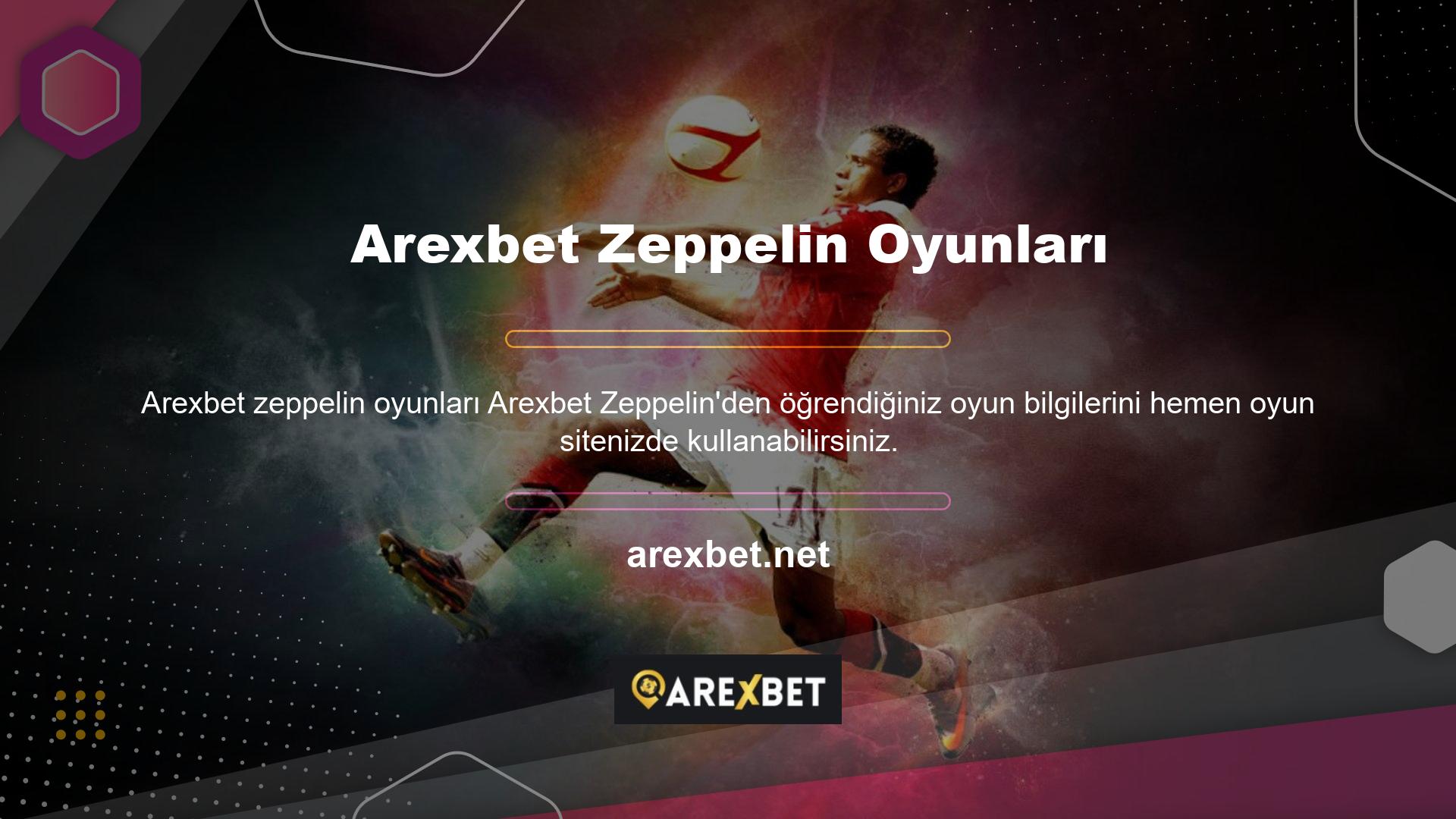 Zeppelin, kendi şansınızla oynayabileceğiniz bir oyundur